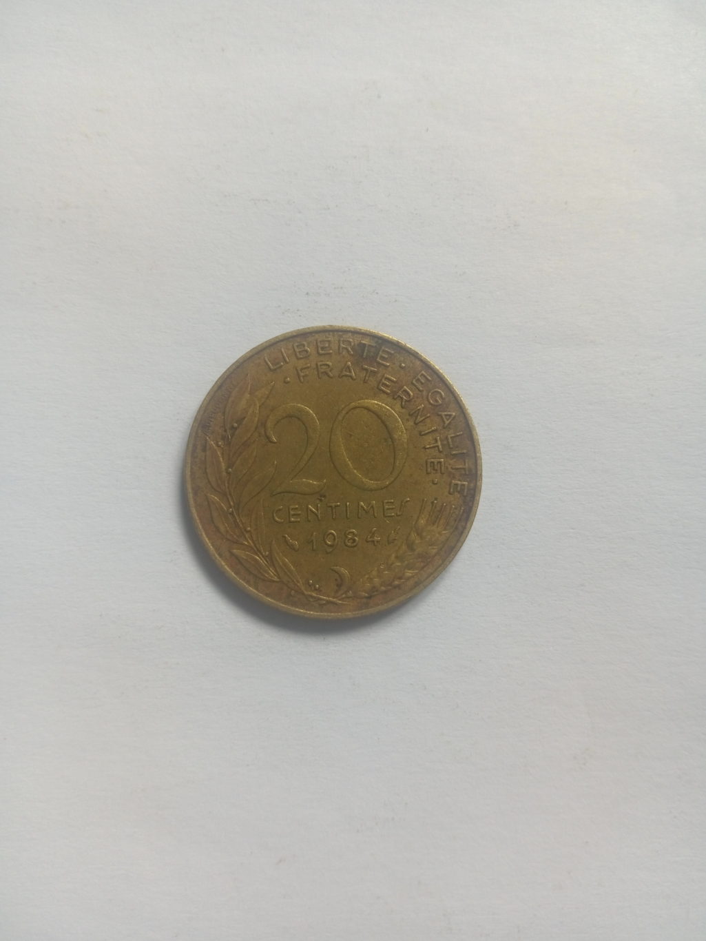 1984_republique francaise 20 centimes