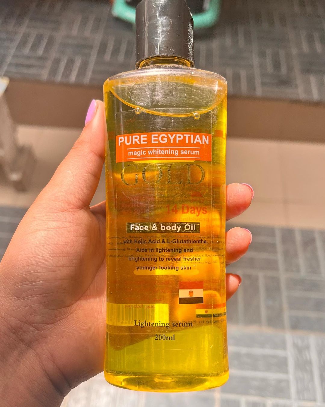 EGYPTIAN GOLD FACE & BODY OIL